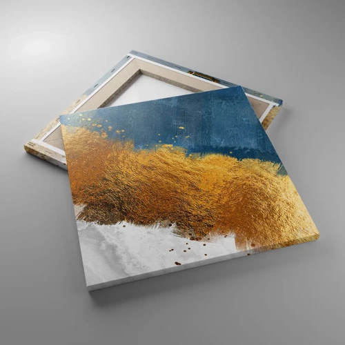 Lærredstryk - Billede på lærred - Sommerens farver - 40x40 cm