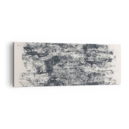 Lærredstryk - Billede på lærred - Tågeagtig sammensætning - 140x50 cm