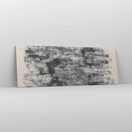 Lærredstryk - Billede på lærred - Tågeagtig sammensætning - 140x50 cm