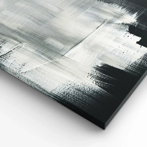 Lærredstryk - Billede på lærred - Vævet af det lodrette og det vandrette - 120x50 cm