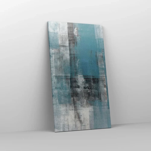 Lærredstryk - Billede på lærred - Vand og luft - 45x80 cm