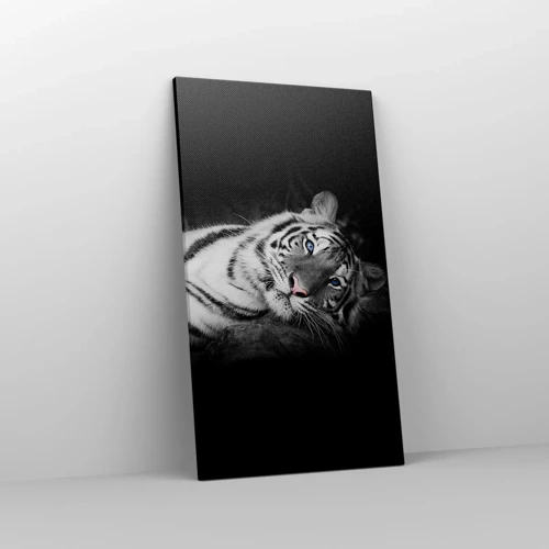 Lærredstryk - Billede på lærred - Vildskab og fred - 45x80 cm