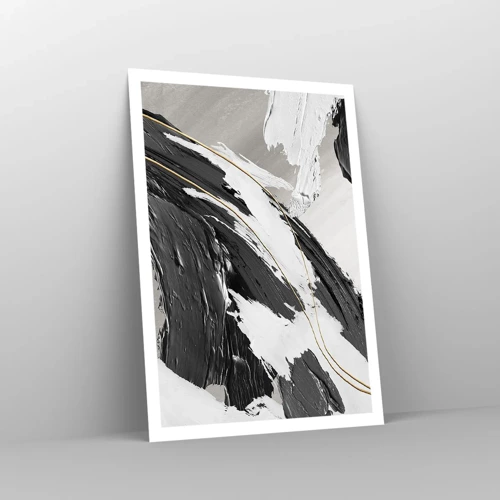 Plakat - Abstraktion med flair - 70x100 cm