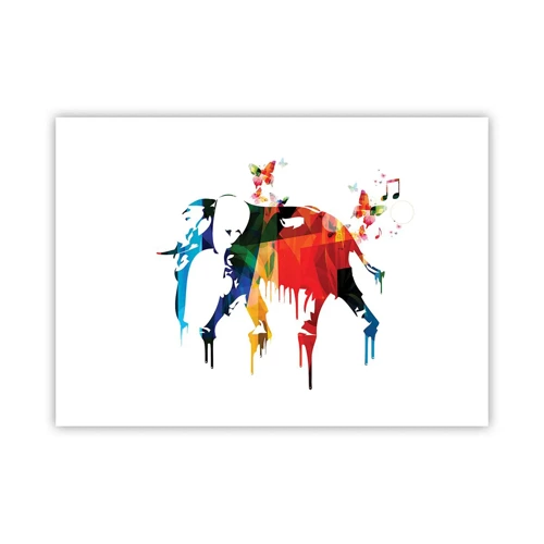 Plakat - Alle kan danse - 70x50 cm