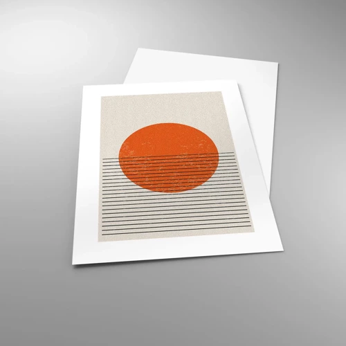 Plakat - Altid solen - 30x40 cm