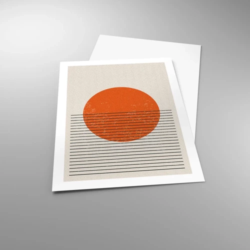 Plakat - Altid solen - 50x70 cm