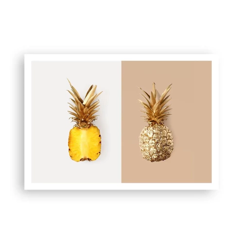 Plakat - Ananas til os - 100x70 cm