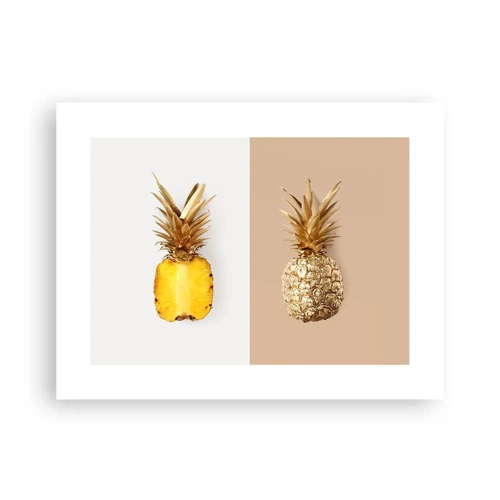 Plakat - Ananas til os - 40x30 cm