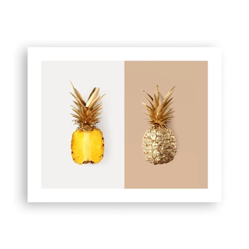 Plakat - Ananas til os - 50x40 cm