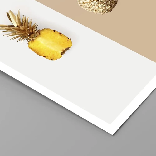 Plakat - Ananas til os - 50x50 cm