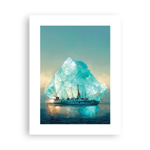 Plakat - Arktisk diamant - 30x40 cm