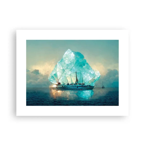 Plakat - Arktisk diamant - 40x30 cm