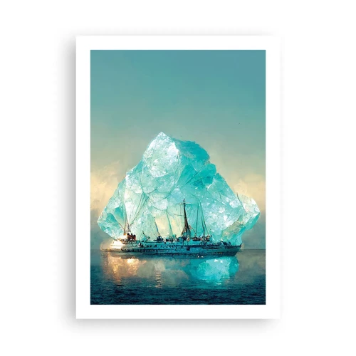 Plakat - Arktisk diamant - 50x70 cm