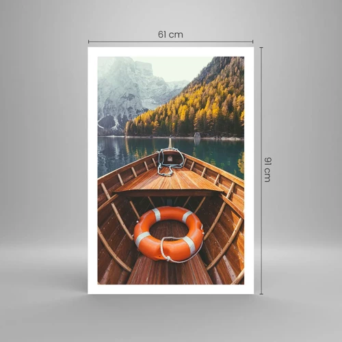 Plakat - Bjergtur - 61x91 cm