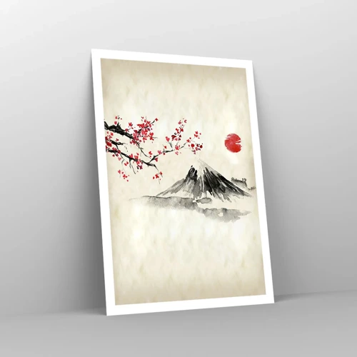 Plakat - Bliv forelsket i Japan - 70x100 cm