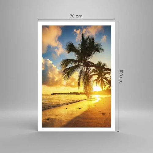 Plakat - Caribisk drøm - 70x100 cm