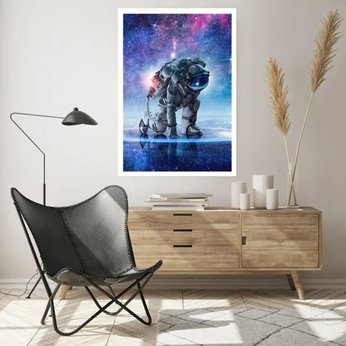 Plakat - Den stjerneklare himmel over mig - 50x70 cm