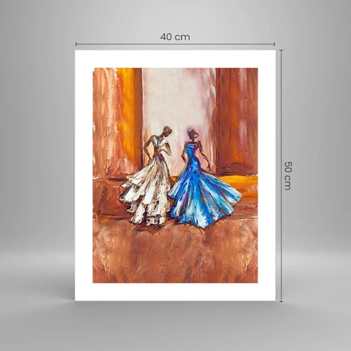 Plakat - Den taknemmelige duo - 40x50 cm