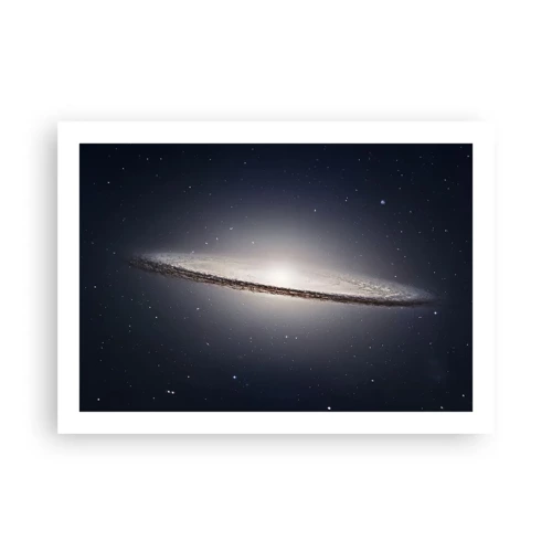 Plakat - Der var engang i en galakse langt, langt borte.... - 70x50 cm