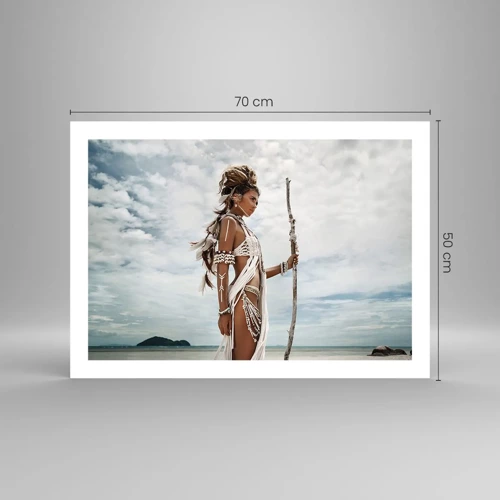 Plakat - Dronning af troperne - 70x50 cm