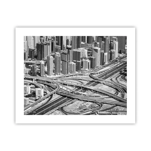 Plakat - Dubai - den umulige by - 50x40 cm