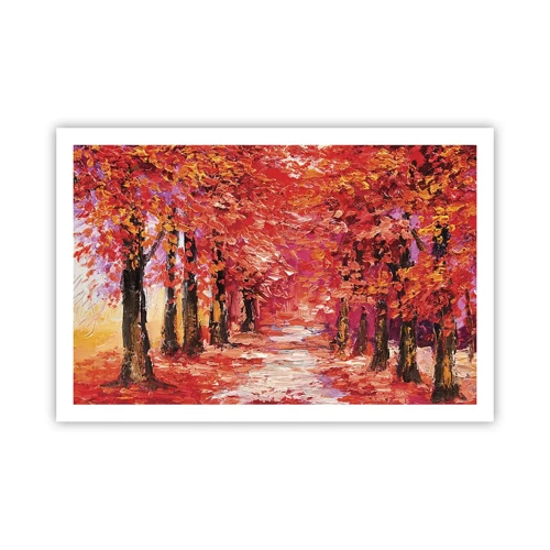 Plakat - Efterårets indtryk - 91x61 cm