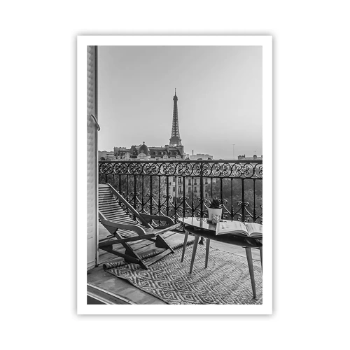 Plakat - Eftermiddag i Paris - 70x100 cm