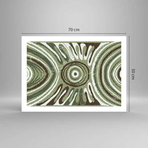 Plakat - Eksplosion af følelser - 70x50 cm