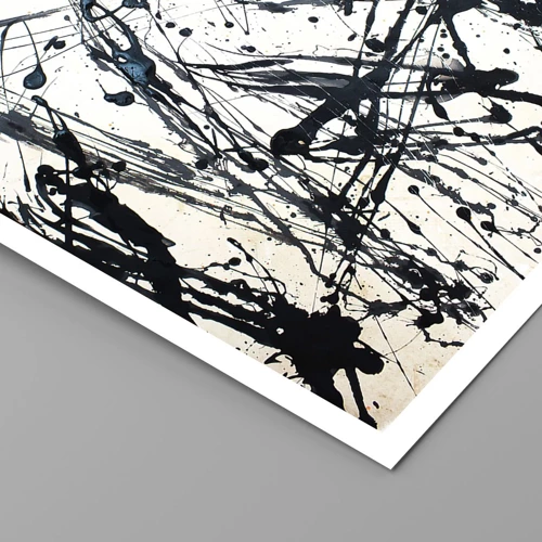 Plakat - Ekspressionistisk abstraktion - 40x50 cm