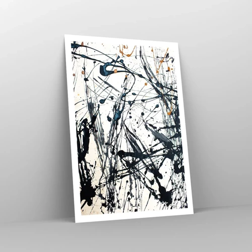 Plakat - Ekspressionistisk abstraktion - 70x100 cm