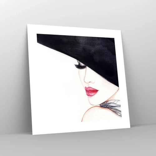 Plakat - Elegance og sensualitet - 40x40 cm