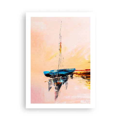 Plakat - En aften i havnen - 50x70 cm