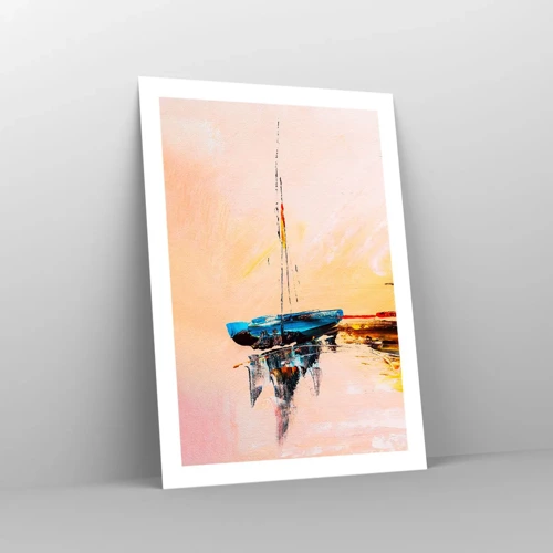 Plakat - En aften i havnen - 50x70 cm