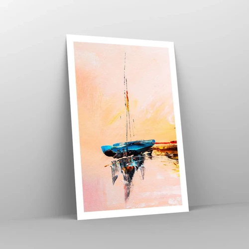 Plakat - En aften i havnen - 61x91 cm