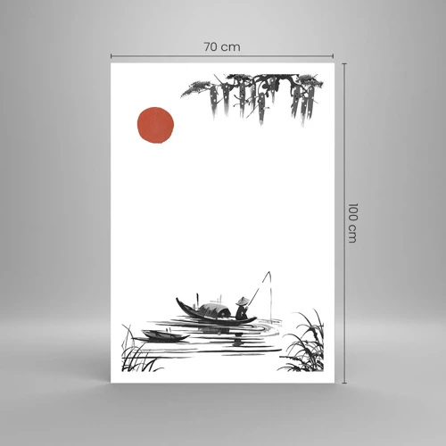 Plakat - En asiatisk eftermiddag - 70x100 cm
