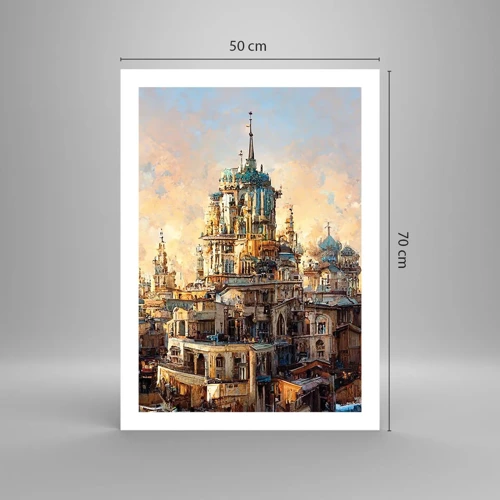 Plakat - En by af byer - 50x70 cm