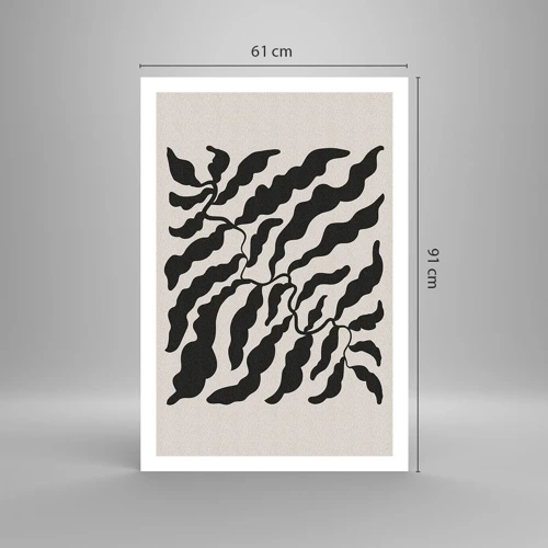 Plakat - En firkants natur - 61x91 cm