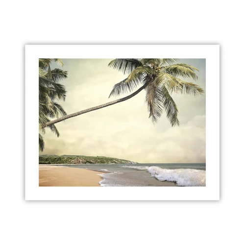 Plakat - En tropisk drøm - 50x40 cm