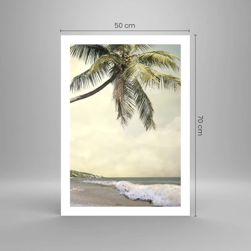 Plakat - En tropisk drøm - 50x70 cm