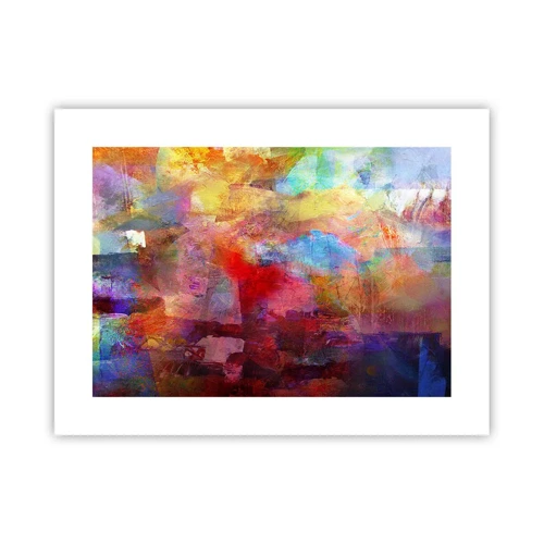 Plakat - Et kig ind i regnbuen - 40x30 cm