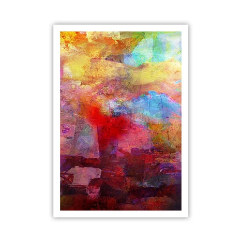 Plakat - Et kig ind i regnbuen - 70x100 cm