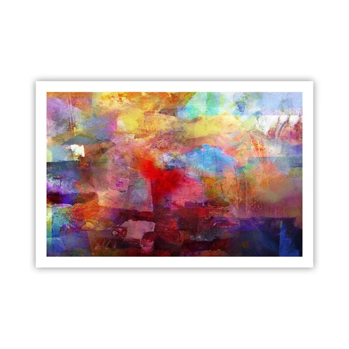 Plakat - Et kig ind i regnbuen - 91x61 cm