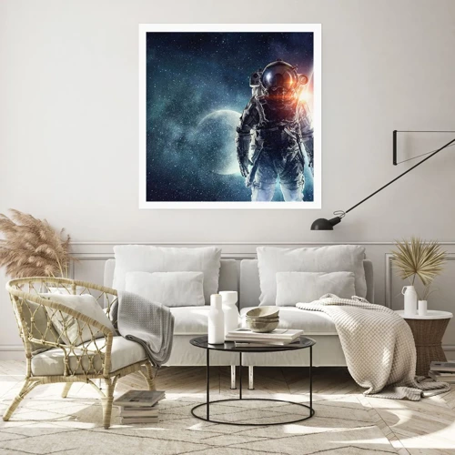 Plakat - Et kosmisk eventyr - 30x30 cm