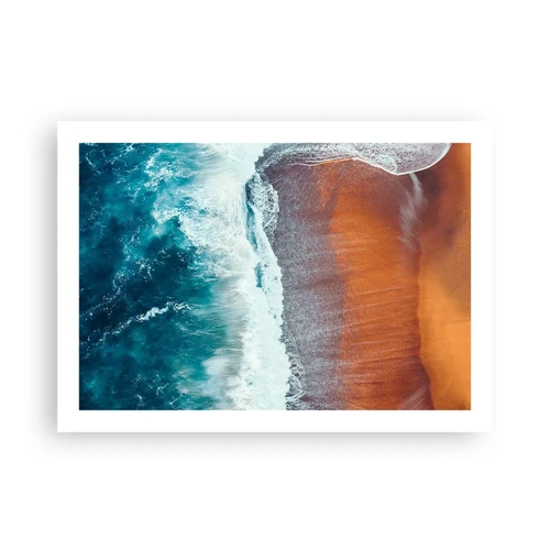 Plakat - Et strejf af havet - 70x50 cm