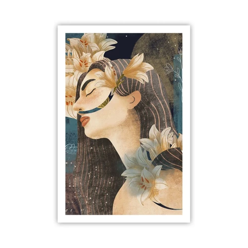 Plakat - Eventyret om prinsessen med liljerne - 61x91 cm