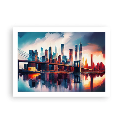Plakat - Fænomenale New York - 70x50 cm