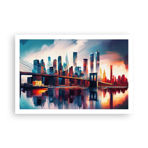 Plakat - Fænomenale New York - 91x61 cm
