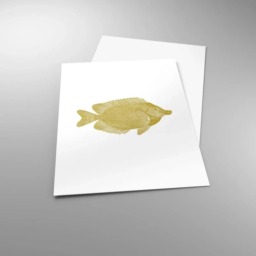 Plakat - Fisk og det er det - 40x50 cm
