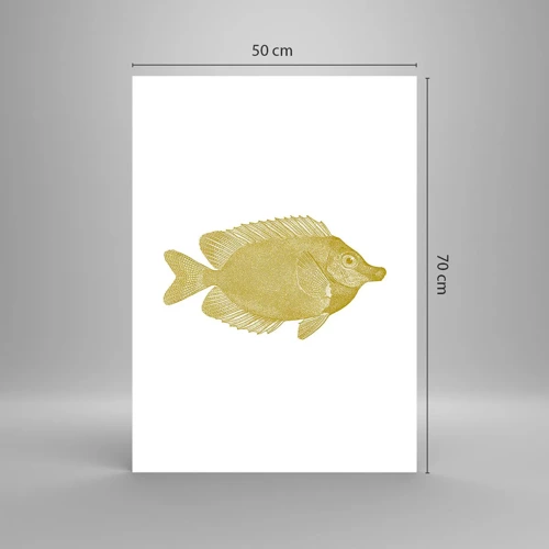 Plakat - Fisk og det er det - 50x70 cm