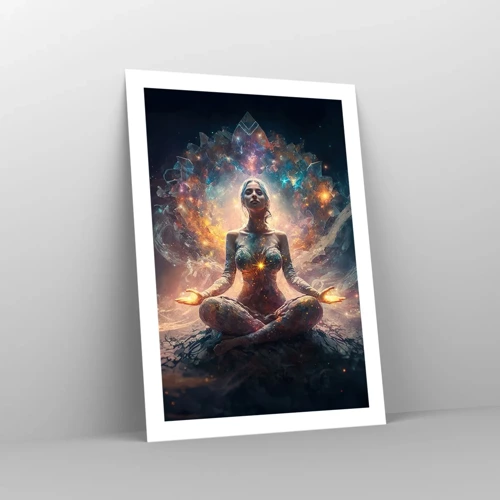 Plakat - Flow af god energi - 50x70 cm